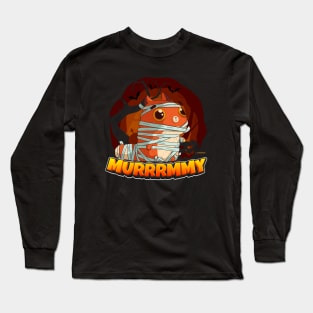 Murrrmmy | Funny Mummy Cat Long Sleeve T-Shirt